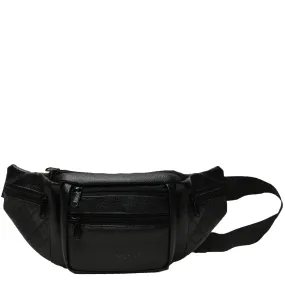 Czar Black Waist Bag