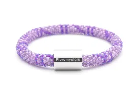 Fibromyalgia Charm Bracelet - Extended 8"