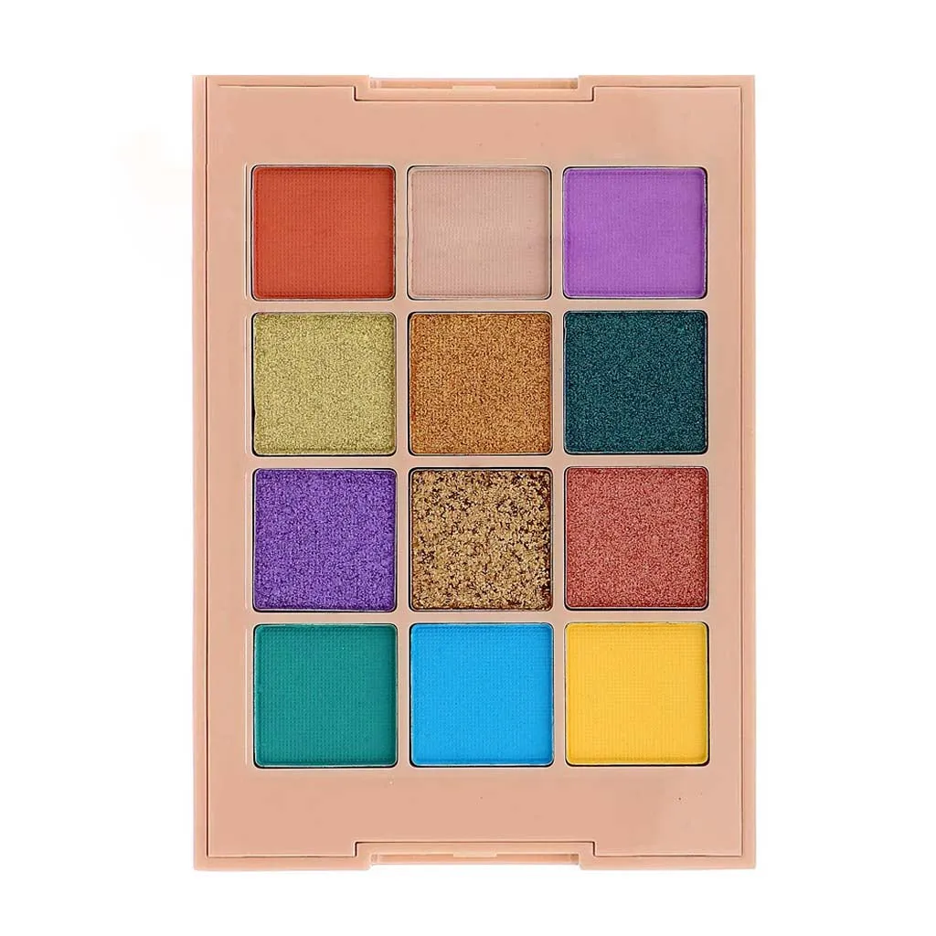 JCAT XPS103 Pops Of Paparazzi Paleta de Sombras 12 Tonos