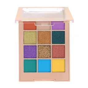 JCAT XPS103 Pops Of Paparazzi Paleta de Sombras 12 Tonos