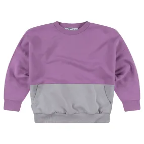 Kinder Sweater Raindrops / Violet