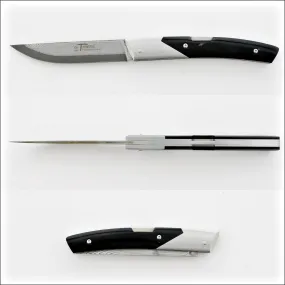 Le Thiers Advanced 11.5 cm Suminagashi Blade - Dark Horn