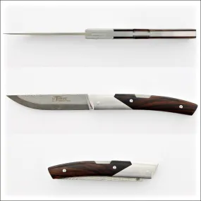 Le Thiers Advanced 11.5 cm Suminagashi Blade - Ironwood