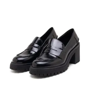 Michele Lopriore Alice Block Heel Mocassin