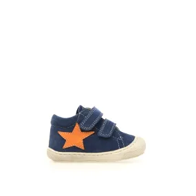 NATURINO KOLDE Velcro Azur Orange bottillons