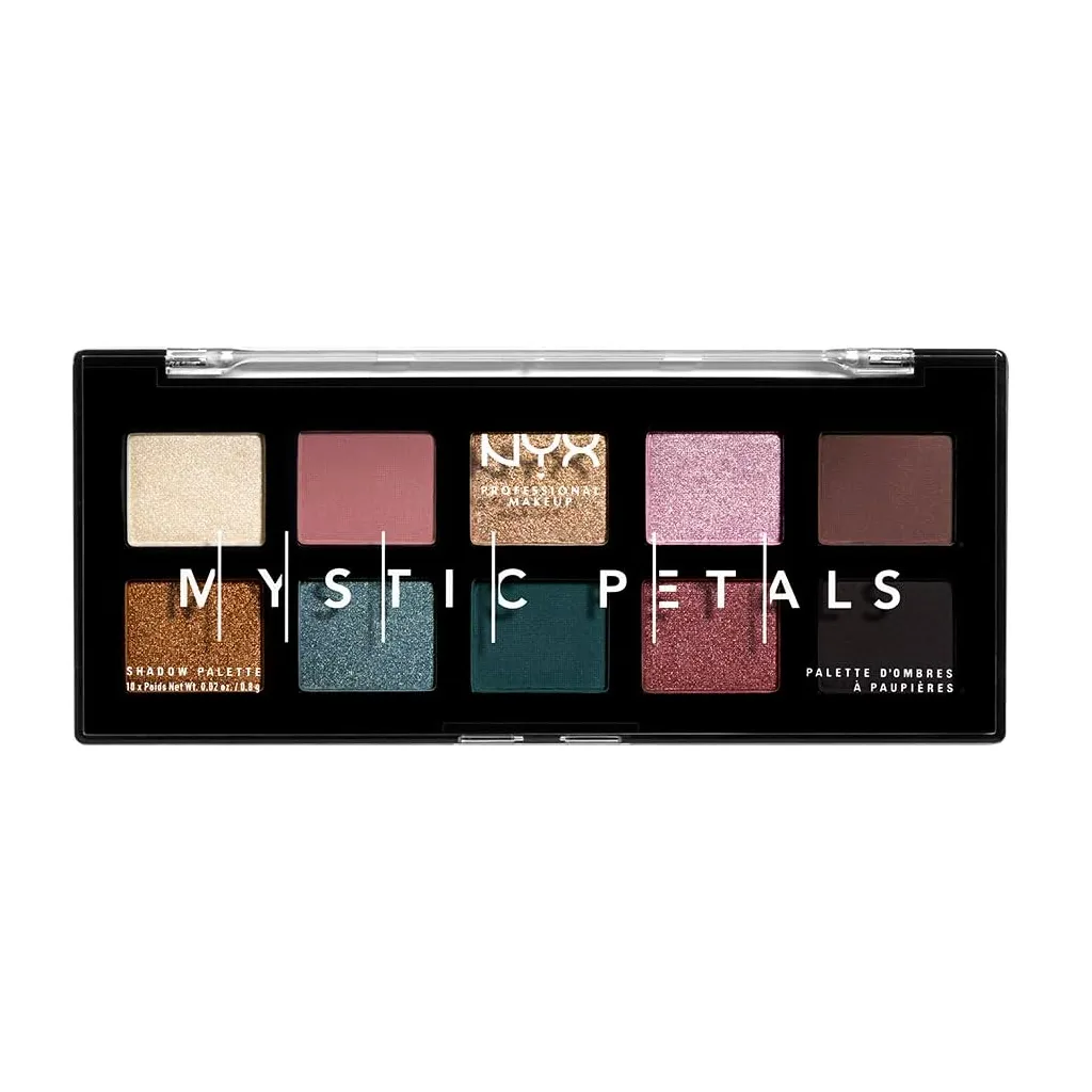 NYX Mystic Petals Paleta de Sombras 10 Tonos