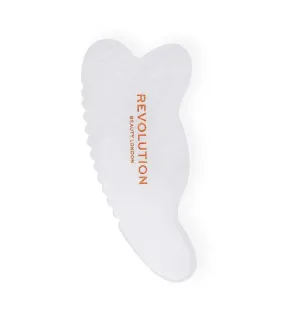 Revolution Skincare - Gua Sha de jade - Blanco