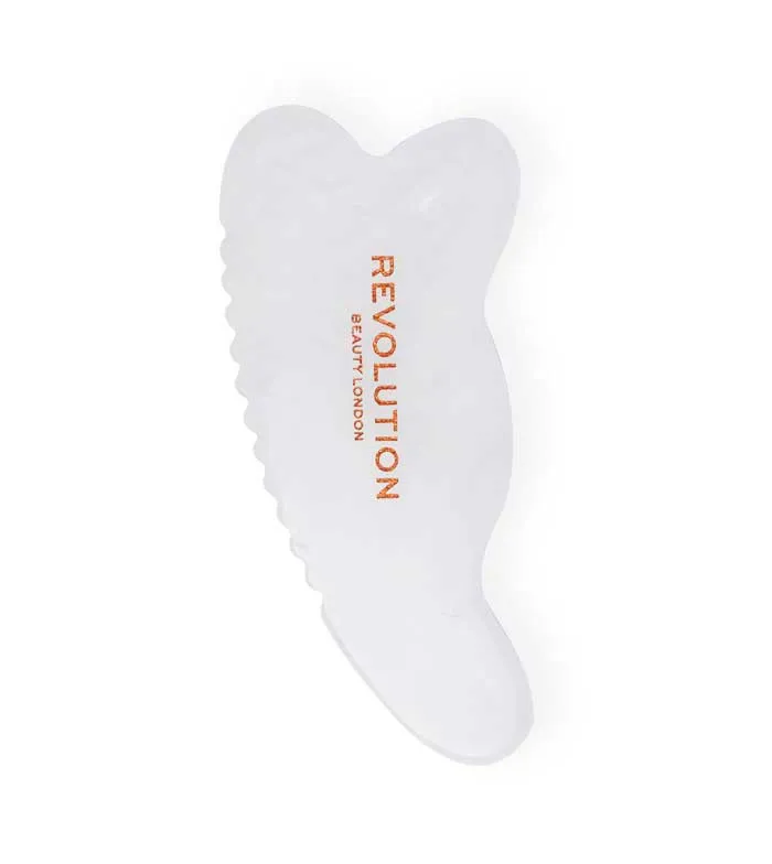 Revolution Skincare - Gua Sha de jade - Blanco