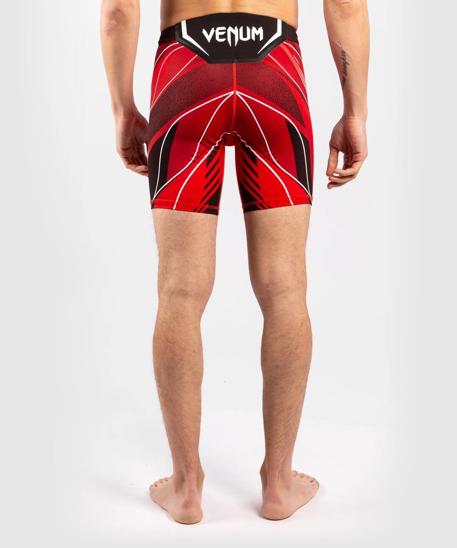 UFC Venum Authentic Fight Night Men's Vale Tudo Shorts - Short Fit - Red