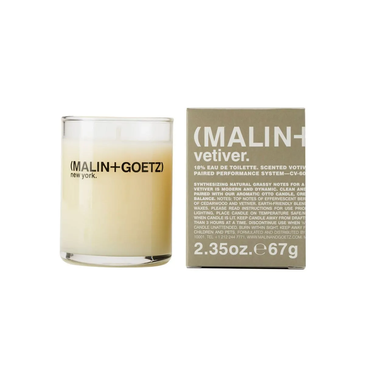 Vetiver Candle (MALIN GOETZ) Vela Perfumada